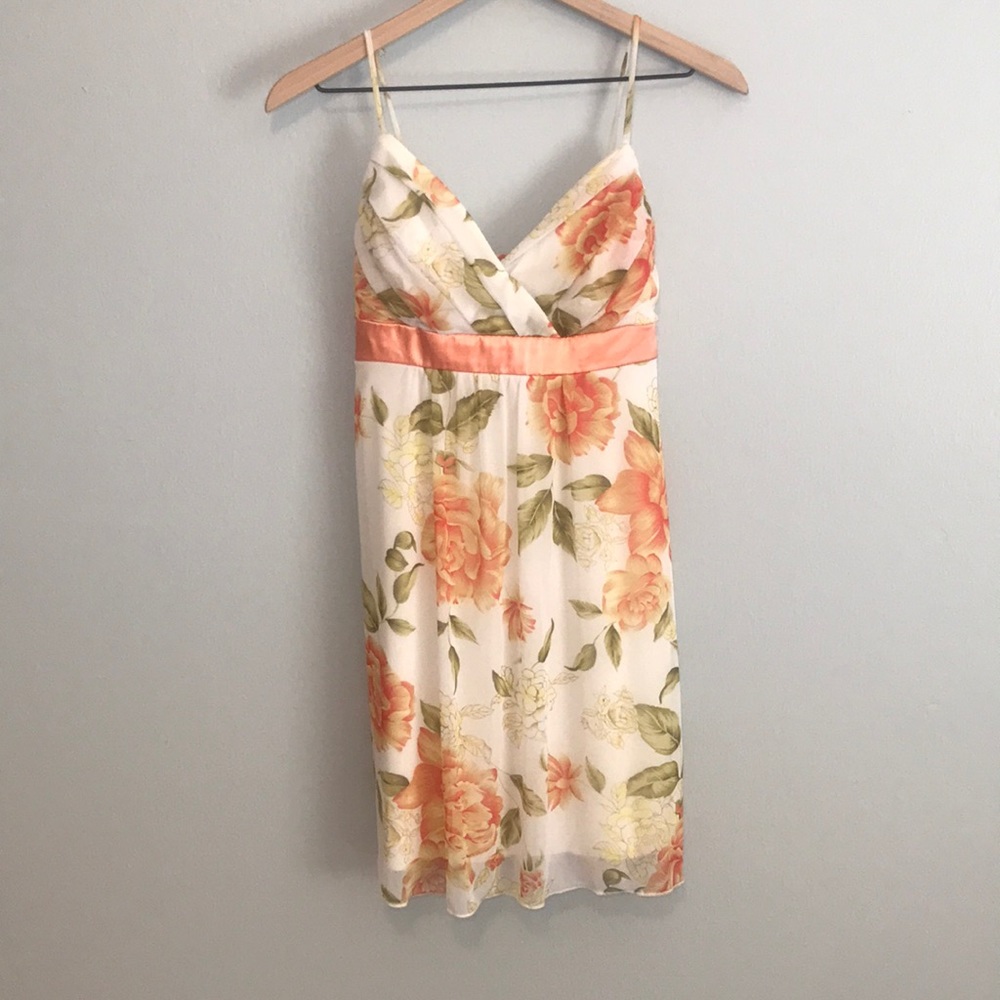 ✨cute flower print Trixxi spaghetti strap dress